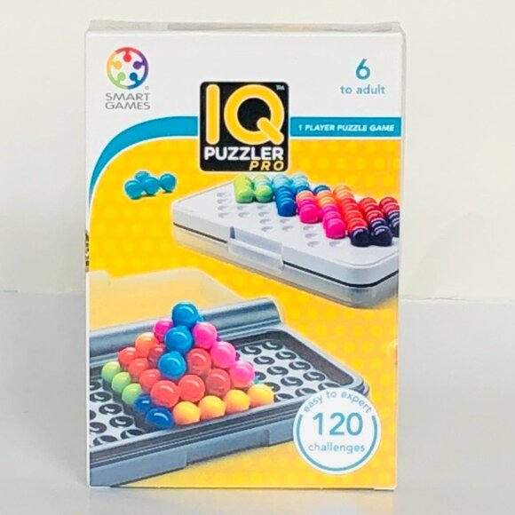 Smart Games IQ Puzzle Pro - Brain Teasing Game 120 Challenges Age 6+ New Sealed - Picture 8 of 12